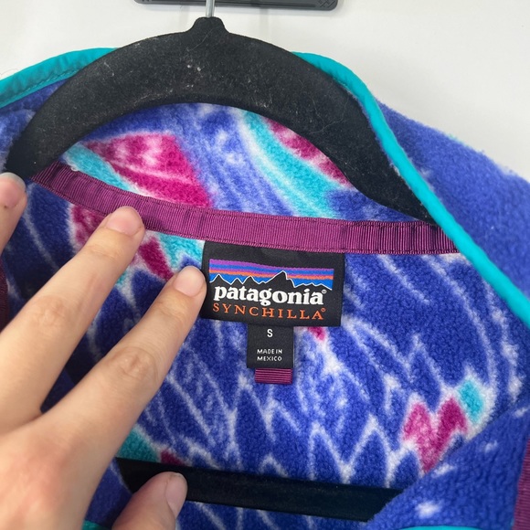 Patagonia Synchilla Fleece Pullover Owl Print - Picture 3 of 10